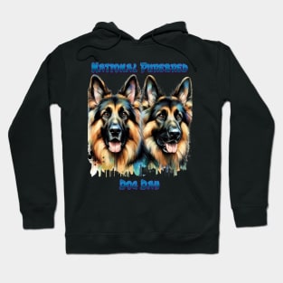 German Shepherds Celebrate Purebred Dog Day Hoodie